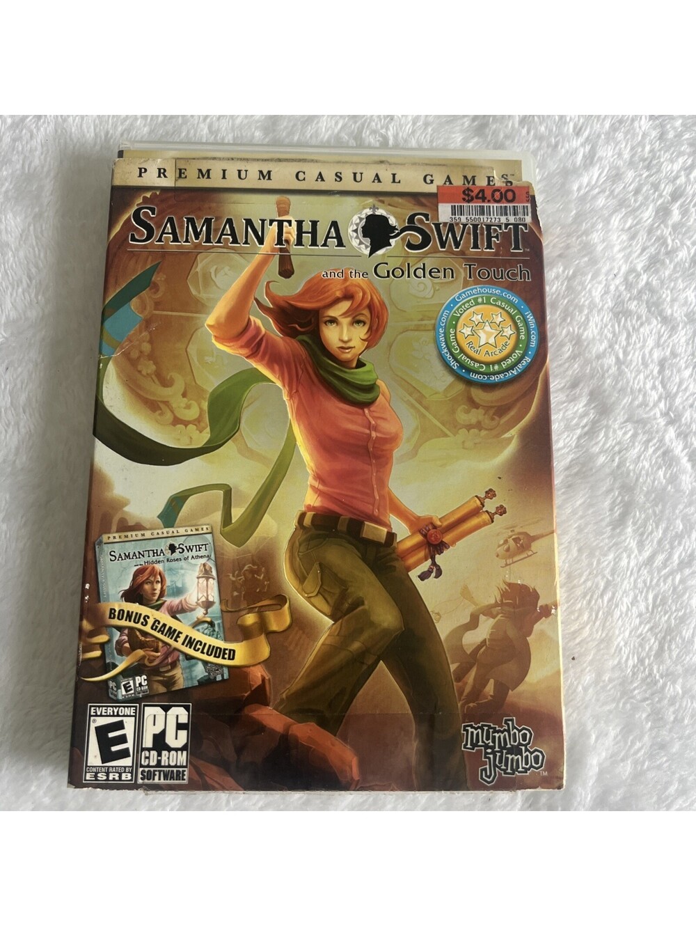 SAMANTHA SWIFT AND THE GOLDEN TOUCH PC CD-ROM Game MumboJumbo
